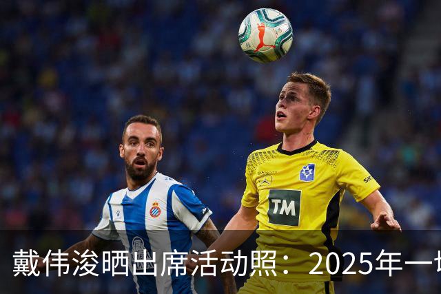 戴伟浚晒出席活动照：2025年一切顺利！